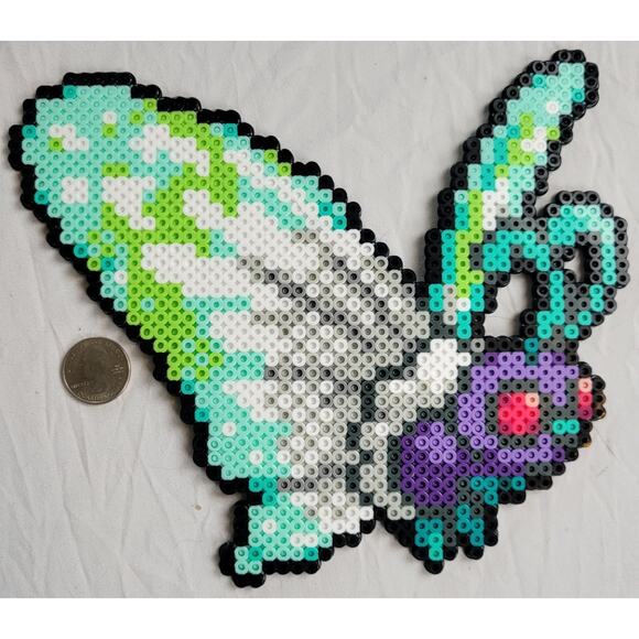 Gigantamax Butterfree Menu Icon Perler Bead Pixel Art - Picture 2 of 2